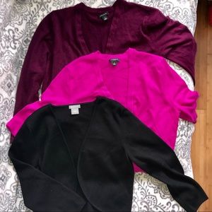 Bundle! Ann Taylor Crop Cardigan bundle Size S